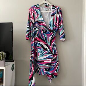 Tracy Negoshian midi dress, large